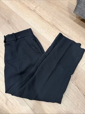 Abercrombie & Fitch Black Tailored Dress Pants